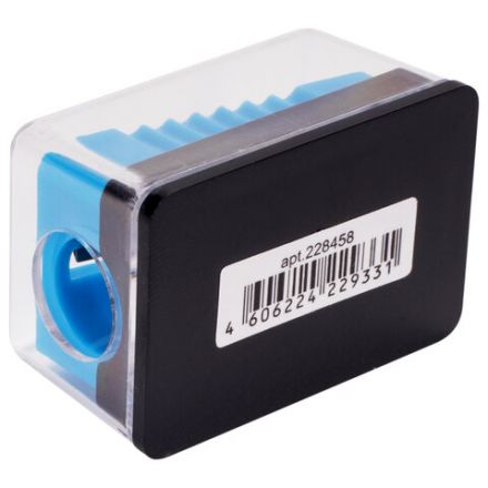 Точилка BRAUBERG "Assistant Mini", с контейнером, пластиковая, корпус ассорти, 228458 Точилка BRAUBERG "Assistant Mini", с контейнером, пластиковая, корпус ассорти, 228458