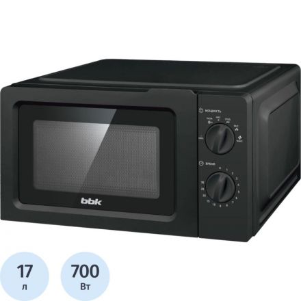 Микроволновая печь BBK 17MWS-782M/B черный Микроволновая печь BBK 17MWS-782M/B черный