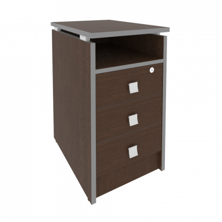 Style Тумба приставная с фолдингом Л.ТП-4.1F Венге 420*600*750