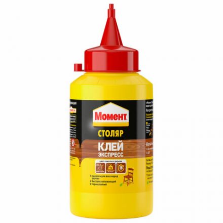 Клей специальный МОМЕНТ Столяр, 250 г, для различных пород дерева, 422981 Клей специальный МОМЕНТ Столяр, 250 г, для различных пород дерева, 422981