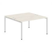 Стол 2-х местный XWST 1414 Сосна Эдмонт/Алюминий 1400х1406х750 XTEN-S