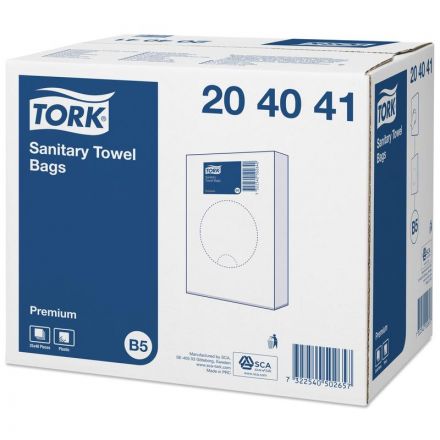 Пакеты гигиенические Tork B5 полиэтиленовые (25 листов, 48 штук в упаковке)