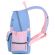Рюкзак BRAUBERG PASTEL с термонашивками в комплекте, "Friendly bunnies", голубой, 40х29х14 см, 271423