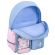 Рюкзак BRAUBERG PASTEL с термонашивками в комплекте, "Friendly bunnies", голубой, 40х29х14 см, 271423