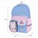 Рюкзак BRAUBERG PASTEL с термонашивками в комплекте, "Friendly bunnies", голубой, 40х29х14 см, 271423