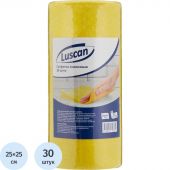 Салфетки хозяйственные в рулоне Luscan вискоза 25x25 см 30 листов