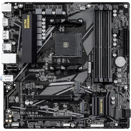 Материнская плата Gigabyte B550M DS3H R2 {AM4 AMD B550 4xDDR4 mATX