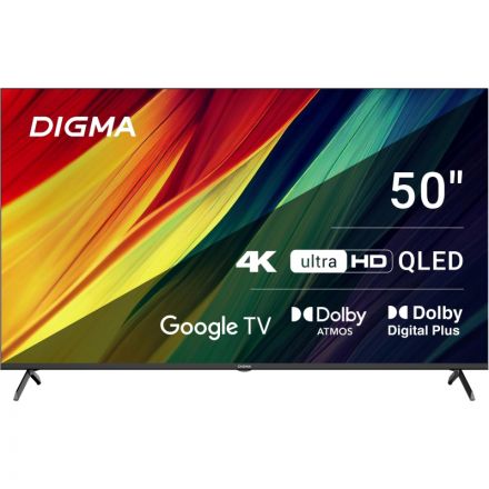 Телевизор Digma DM-LED50UQB31, QLED, смарт (Google TV) Телевизор Digma DM-LED50UQB31, QLED, смарт (Google TV)