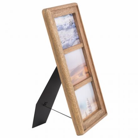 Рамка из мангового дерева BRAUBERG LOFT TRINITY, 3 фото 10х15 см, стекло, 20х35,5 см, 391282 Рамка из мангового дерева BRAUBERG LOFT TRINITY, 3 фото 10х15 см, стекло, 20х35,5 см, 391282