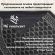 Коврик придверный 60х90 см, СЕРЫЙ, грязезащитный, 430 г/м2, ПОЛУКРУГ, фактурный рисунок ЧЕШУЙКИ, ЛЮБАША, 701052