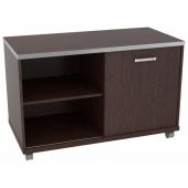 Тумба мобильная Сатурн-Д с дверью (венге, 1032х481х660 мм)