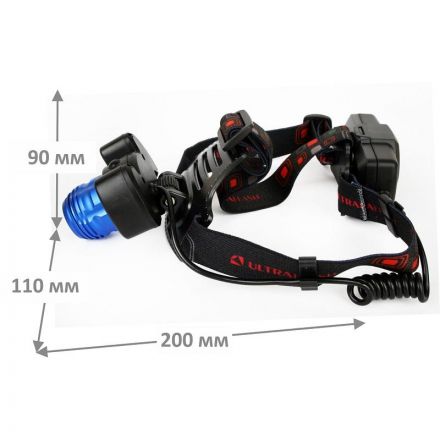 Фонарь налобный Ultraflash E1334 (акк.3,7В,3LED,4В Фонарь налобный Ultraflash E1334 (акк.3,7В,3LED,4В
