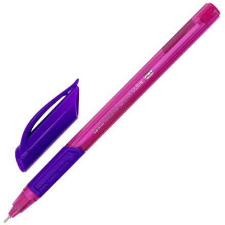 Ручка шариковая масляная с грипом BRAUBERG "Extra Glide GT Color", СИНЯЯ, трехгранная, игольчатый наконечник 0,7 мм, линия 0,5 мм, 144264 Ручка шариковая масляная с грипом BRAUBERG "Extra Glide GT Color", СИНЯЯ, трехгранная, игольчатый наконечник 0,7 мм, линия 0,5 мм, 144264