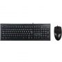 Набор клавиатура+мышь A4Tech KR-8520D клав:черный мышь:черный USB