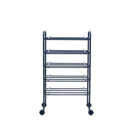 Обувница Leset Комо 5 с колесами, Чёрный Обувница Leset Комо 5 с колесами, Чёрный