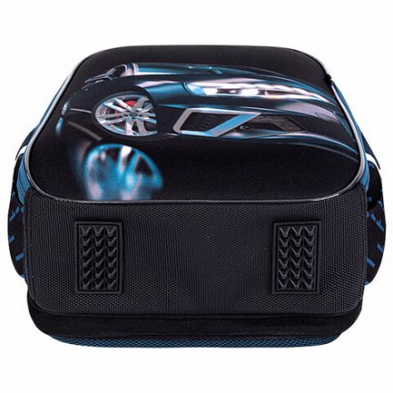 Ранец BRAUBERG FIT, 2 отделения, "Super car", 38х27х14 см, 272024