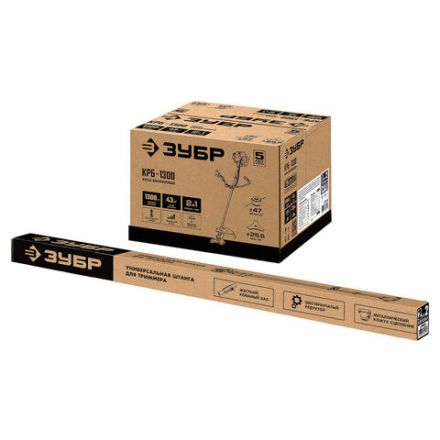 Триммер бензиновый ЗУБР КРБ-1300, 1300 Вт, 9000 об./мин, объем двигателя 43 см3, КРБ-1300 Триммер бензиновый ЗУБР КРБ-1300, 1300 Вт, 9000 об./мин, объем двигателя 43 см3, КРБ-1300