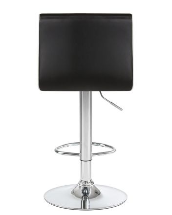 Стул барный DOBRIN CANDY, чёрно-белый