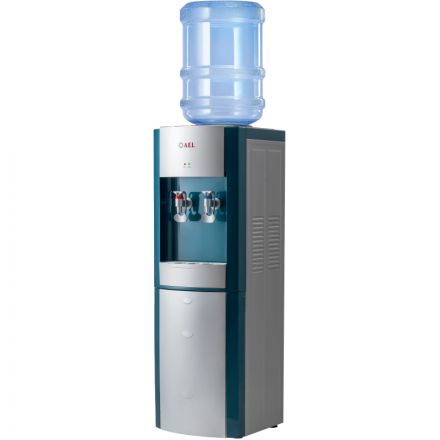 Кулер для воды AEL LD-AEL-28c marengo/silver напольный электронное охлажд Кулер для воды AEL LD-AEL-28c marengo/silver напольный электронное охлажд