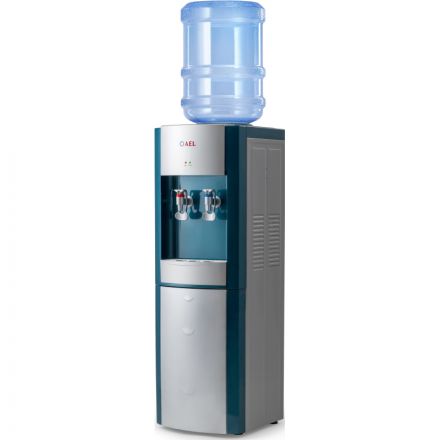 Кулер для воды AEL LD-AEL-28c marengo/silver напольный электронное охлажд Кулер для воды AEL LD-AEL-28c marengo/silver напольный электронное охлажд