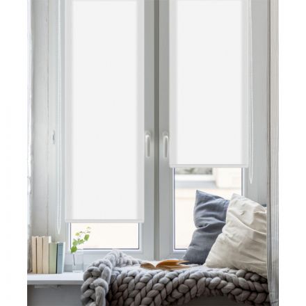 Рулонная штора Комус Мебель Stars - W1985 V400, 50х160, белый