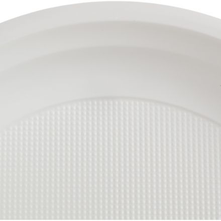 Тарелка одноразовая d 220мм, 2-х секционная, белая, ПП, 100шт/уп