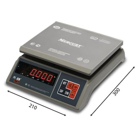 Весы фасовочные MERTECH M-ER 326AFU-6.01, LCD (0,005-6 кг), дискретность 0,1 г, платформа 255x205 мм, 3059 Весы фасовочные MERTECH M-ER 326AFU-6.01, LCD (0,005-6 кг), дискретность 0,1 г, платформа 255x205 мм, 3059