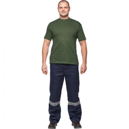 Футболка (160 г.) с кор.рукавом т.-злн.(XXXL)