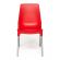 Стул GENIUS (mod 75) металл/пластик, 46x56x84cм, красный/ножки хром Стул GENIUS (mod 75) металл/пластик, 46x56x84cм, красный/ножки хром