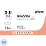 Шовный материал МОНОКРИЛ 3/0 70см н/окр Обр.-реж. 19мм 3/8 W3202 12шт/уп Шовный материал МОНОКРИЛ 3/0 70см н/окр Обр.-реж. 19мм 3/8 W3202 12шт/уп