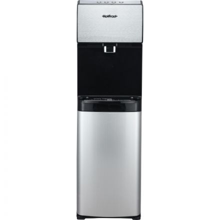 Кулер для воды HotFrost V450ASM, 650Вт, бак холод. 3.6л,горяч. 1л, (серебр)