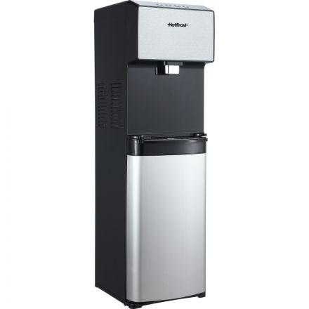 Кулер для воды HotFrost V450ASM, 650Вт, бак холод. 3.6л,горяч. 1л, (серебр)