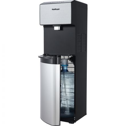 Кулер для воды HotFrost V450ASM, 650Вт, бак холод. 3.6л,горяч. 1л, (серебр)