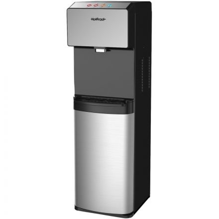 Кулер для воды HotFrost V450ASM, 650Вт, бак холод. 3.6л,горяч. 1л, (серебр)