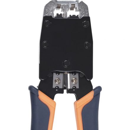 Кримпер обжимной Cabeus (HT-500) для RJ-45/RJ-12/RJ-11 черный/оранжевый Кримпер обжимной Cabeus (HT-500) для RJ-45/RJ-12/RJ-11 черный/оранжевый