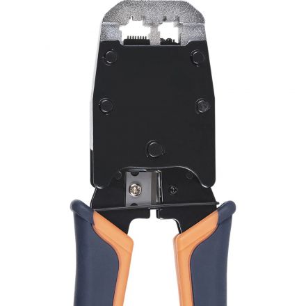 Кримпер обжимной Cabeus (HT-500) для RJ-45/RJ-12/RJ-11 черный/оранжевый Кримпер обжимной Cabeus (HT-500) для RJ-45/RJ-12/RJ-11 черный/оранжевый