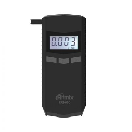Алкотестер Ritmix RAT-650 электрохимический датчик (80000172) Алкотестер Ritmix RAT-650 электрохимический датчик (80000172)