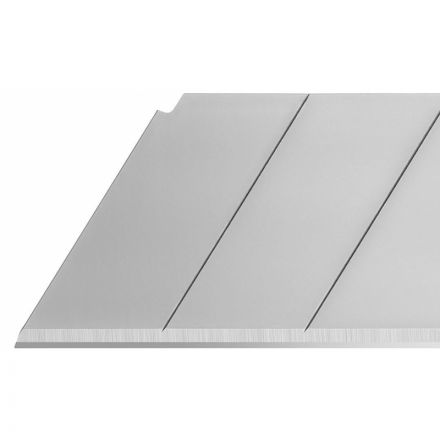 Лезвия сменные для канцелярских ножей Olfa 18 мм сегментированные (10 штук в упаковке) Лезвия сменные для канцелярских ножей Olfa 18 мм сегментированные (10 штук в упаковке)