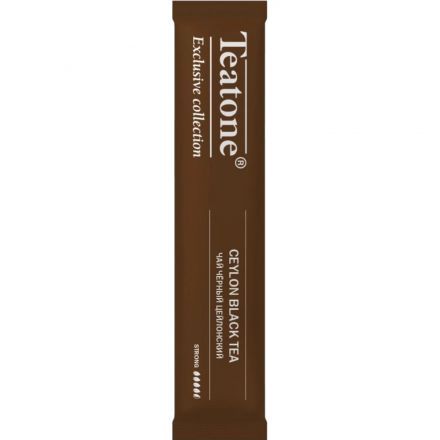 Чай Teatone Цейлонский черный, 100 стиков