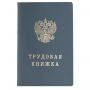 Бланк документа "Трудовая книжка", 88х125 мм, ГОЗНАК