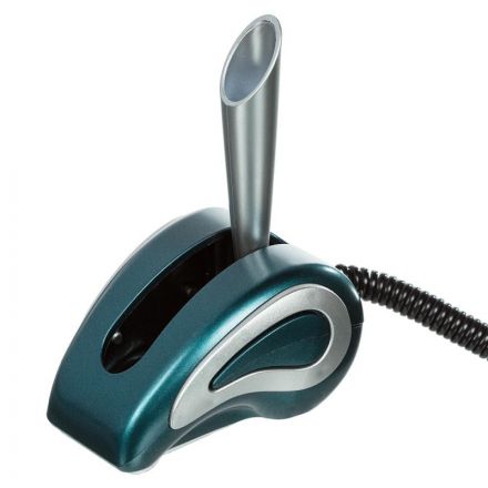 Ручка шариковая на синей подставке Attache синяя на липучке с пружиной (толщина линии 0.5 мм) Ручка шариковая на синей подставке Attache синяя на липучке с пружиной (толщина линии 0.5 мм)