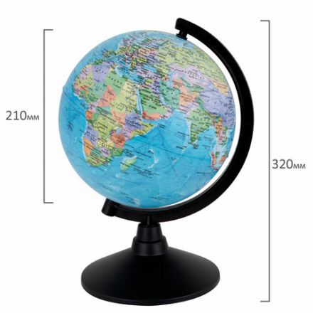 Глобус политический GLOBEN "Классик", 21 см, К012100008 Глобус политический GLOBEN "Классик", 21 см, К012100008