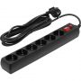 Сетевой фильтр Buro 600SH-16-5-B 5м (6 розеток) черный