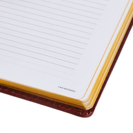 Ежедневник недатированный Attache Sidney Nebraska искусственная кожа А5 136 листов коричневый (золотистый обрез, 145x205 мм) Ежедневник недатированный Attache Sidney Nebraska искусственная кожа А5 136 листов коричневый (золотистый обрез, 145x205 мм)