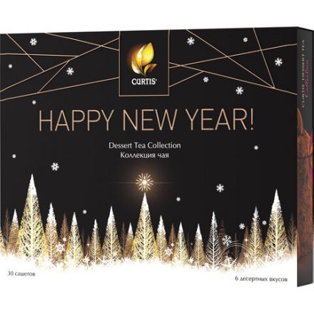 Чай CURTIS "Dessert Tea Collection" ассорти 6 вкусов, НАБОР 30 пакетиков, 100933 Чай CURTIS "Dessert Tea Collection" ассорти 6 вкусов, НАБОР 30 пакетиков, 100933