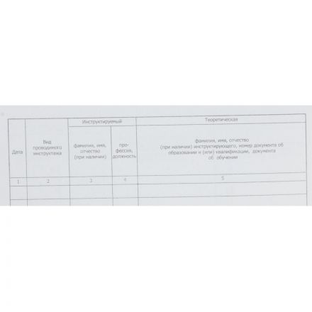 Журнал учета противопожарных инструктажей А4 32л карт.в облож, офсет Журнал учета противопожарных инструктажей А4 32л карт.в облож, офсет