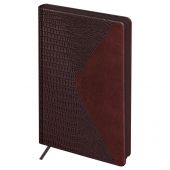 Ежедневник датированный 2026г., А5, 176л., твердый переплет, кожзам, BG "Reptile. Burgundy", бургунди, цветной срез, карман Ежедневник датированный 2026г., А5, 176л., твердый переплет, кожзам, BG "Reptile. Burgundy", бургунди, цветной срез, карман