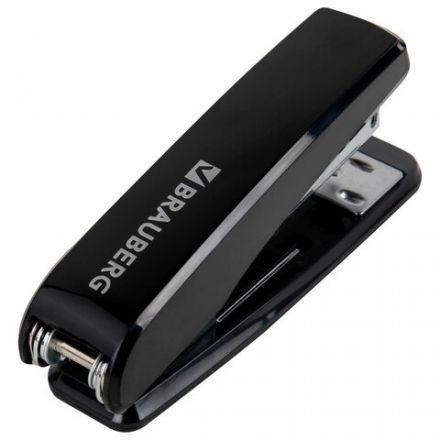 Степлер №24/6, 26/6 BRAUBERG "Standard", до 30 листов, черный, 272755 Степлер №24/6, 26/6 BRAUBERG "Standard", до 30 листов, черный, 272755