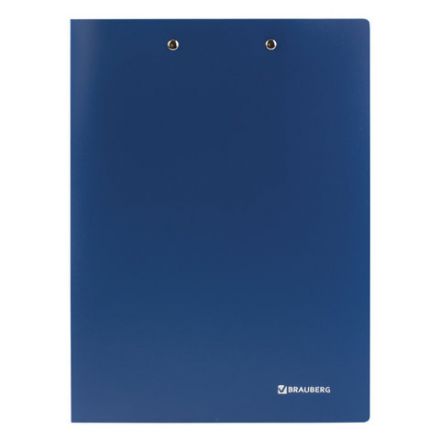 Папка с 2-мя металлическими прижимами BRAUBERG стандарт, синяя, до 100 листов, 0,6 мм, 221625 Папка с 2-мя металлическими прижимами BRAUBERG стандарт, синяя, до 100 листов, 0,6 мм, 221625