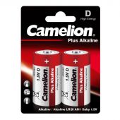Батарейка Camelion Plus Alkaline 2шт/бл (LR20-BP2, 1.5В) (1654) Батарейка Camelion Plus Alkaline 2шт/бл (LR20-BP2, 1.5В) (1654)